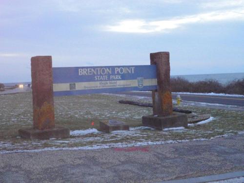 Brenton Point State Park Sign | ADMIRAL SIMS B&B, Newport Rhode Island