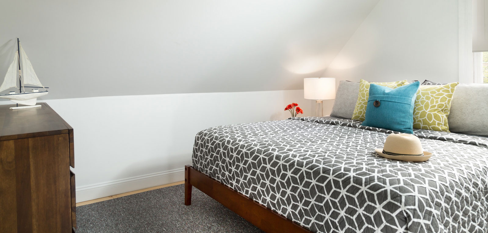 2BR Apartment Bedroom | ADMIRAL SIMS B&B, Newport Rhode Island